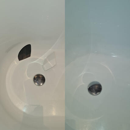 Ceramic sink crack repair done Cardiff