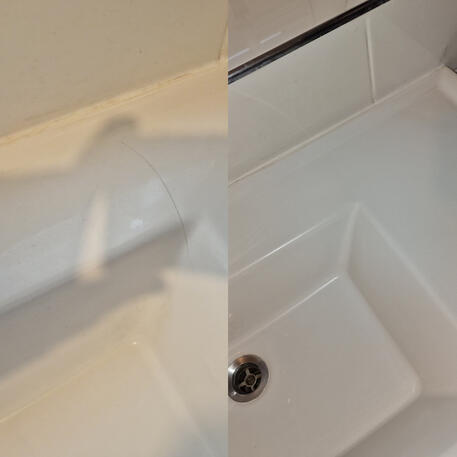 Ceramic sink crack repair in Swansea