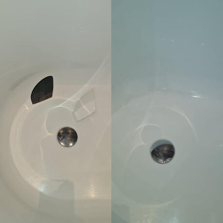 Ceramic sink crack repair done Cardiff